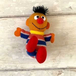 Sesame Street Stuffed Plushie Toy Ernie Kids Baby Toddler Boys Girls